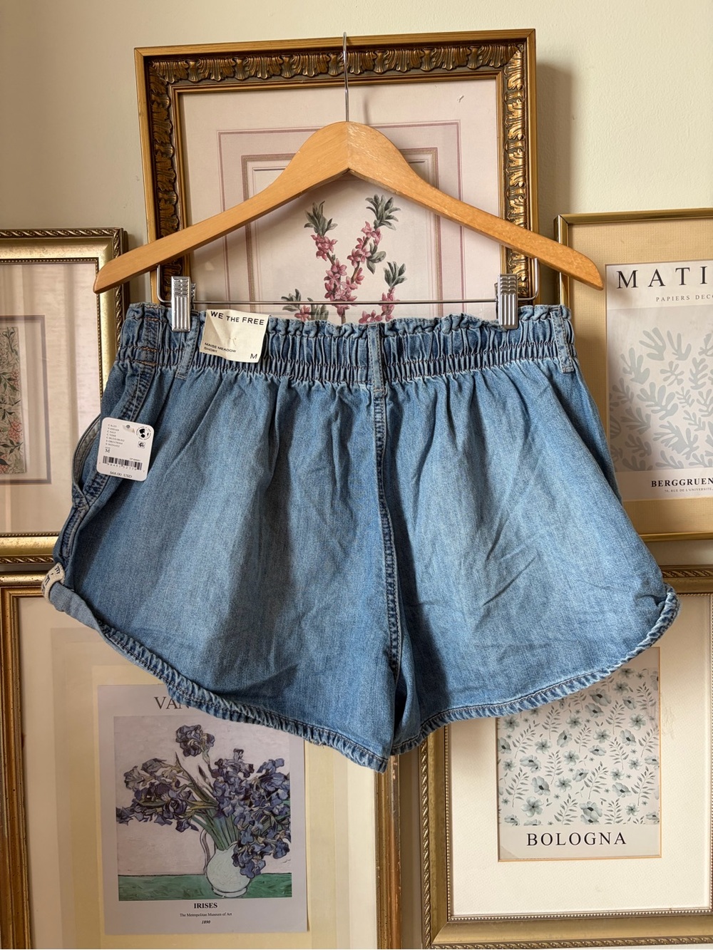 NWT Free People We The Free Masie Meadow Pull-On Shorts Medium - Picture 7 of 11